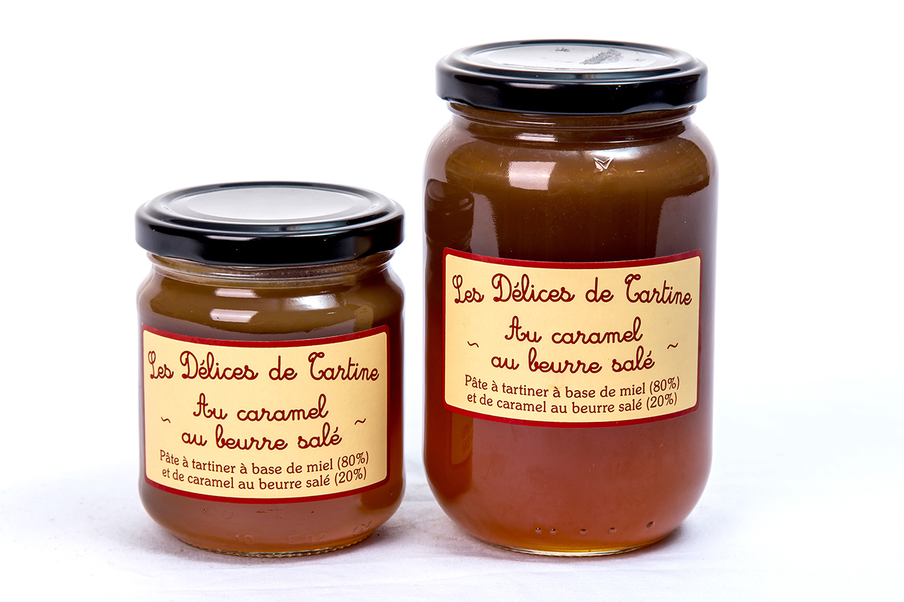 Pâte à Tartiner Miel & Caramel au Beurre Salé - Miellerie de Plouescat